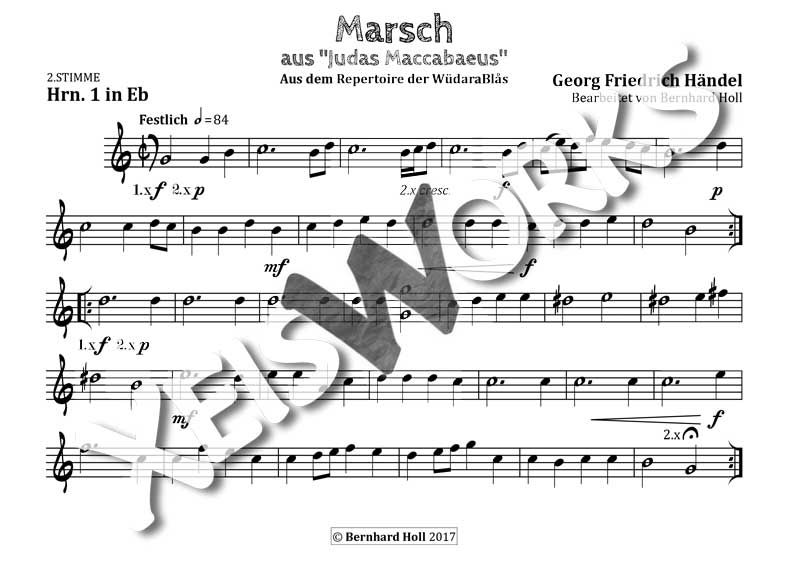 Miniaturbild: KirchenBlech - 2.Stimme: Hrn./Btp. 1 in Es