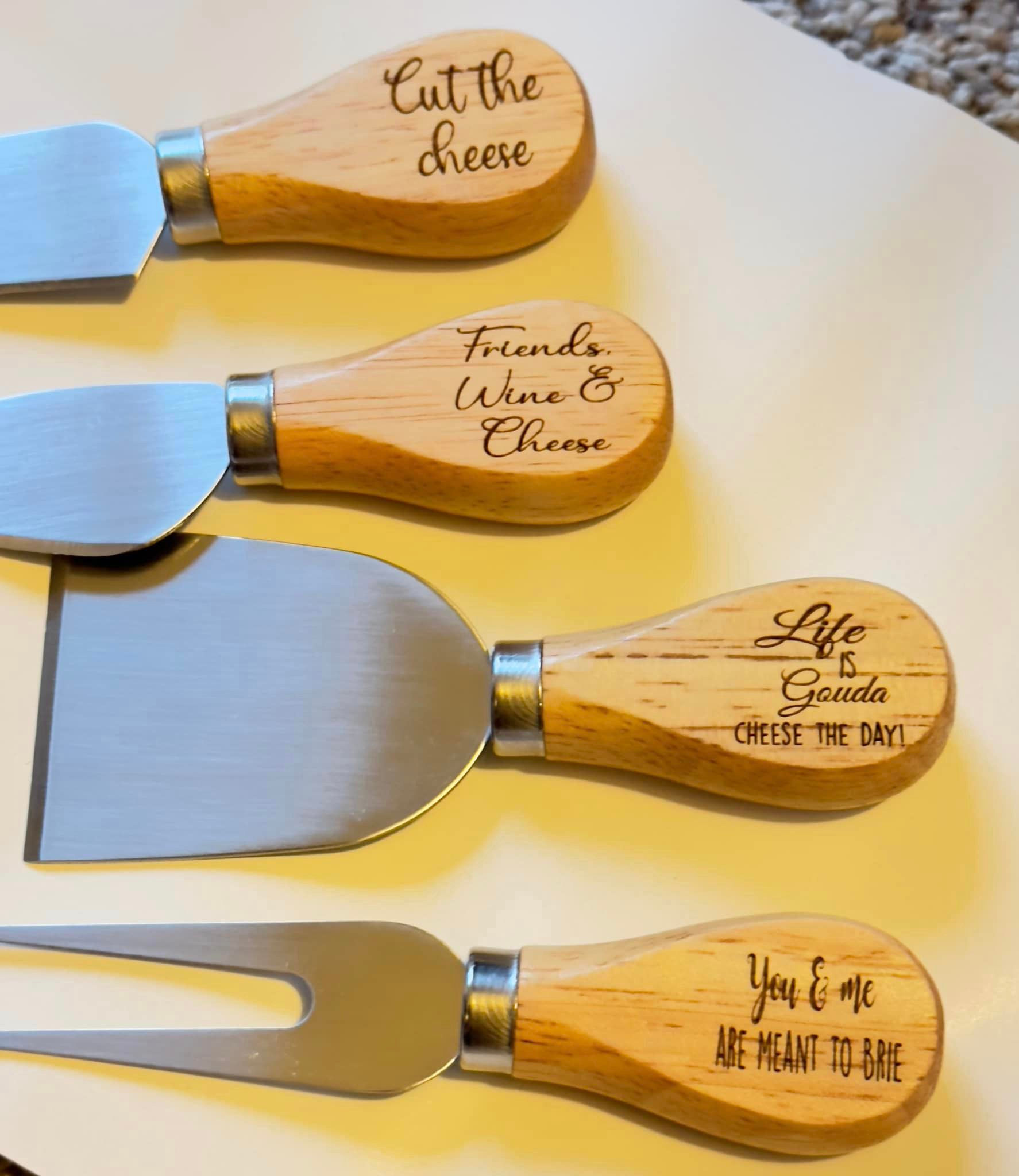 Cheese board utensils