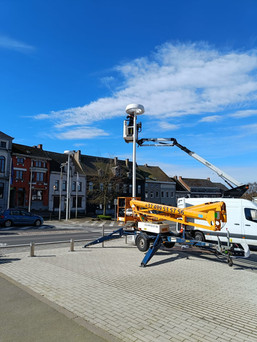 Omniflow installation at Flobecq - Smart city Solutions