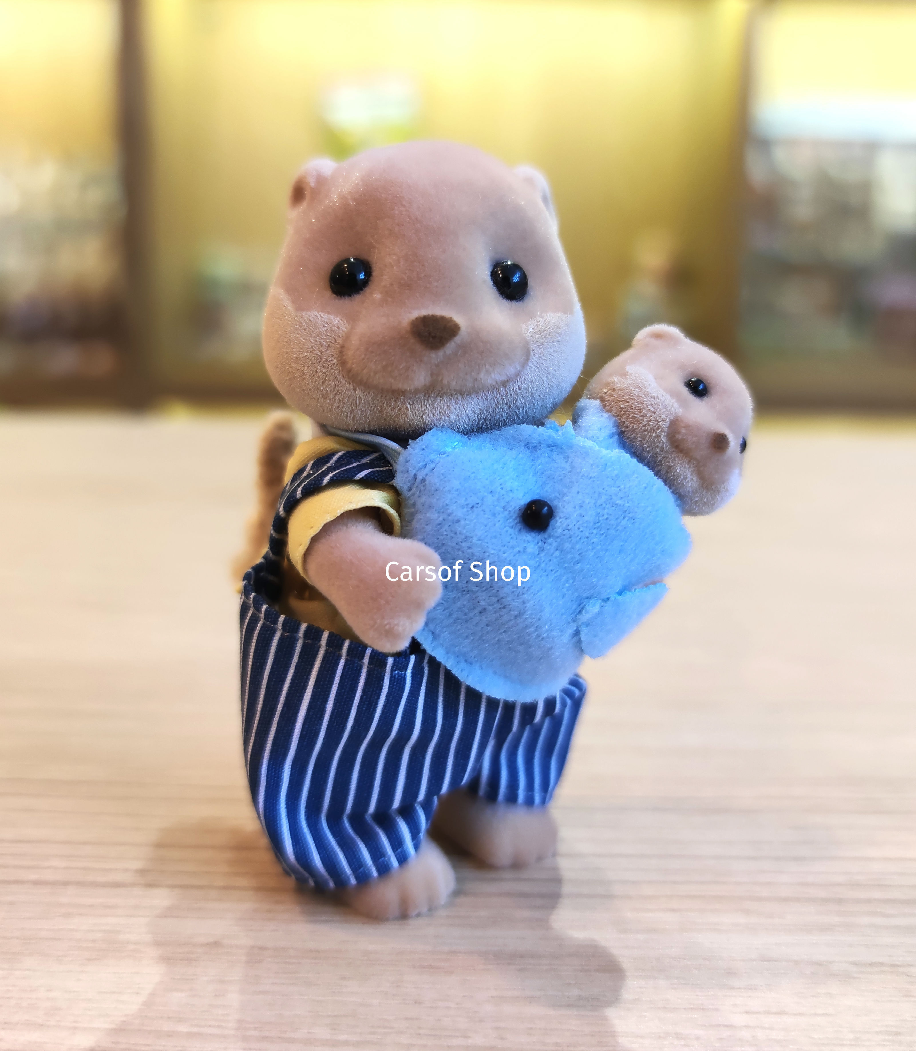 Papá nutria con bebé Sylvanian Families 