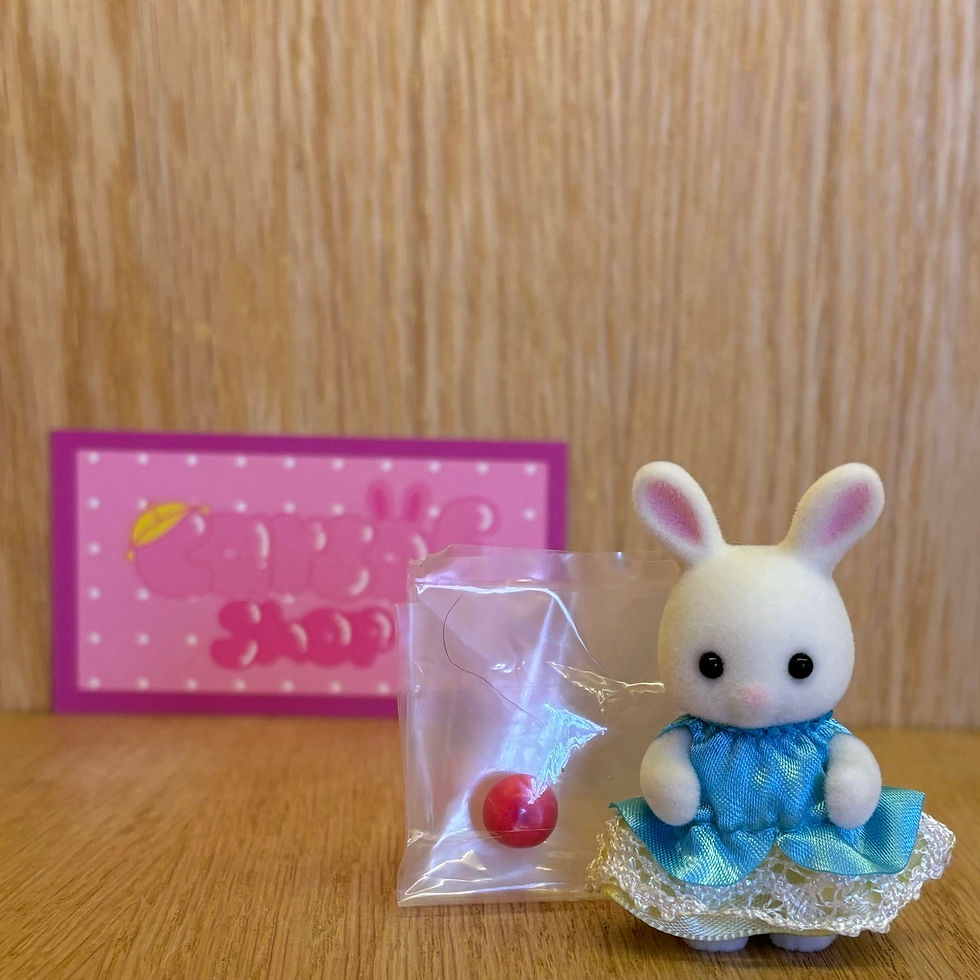 Bebé coneja blanca sobre edición Bebés de Cuentos de Hadas Sylvanian Families