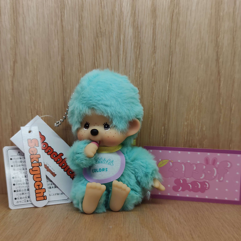 Monchhichi colores 🌈 verde agua 💧