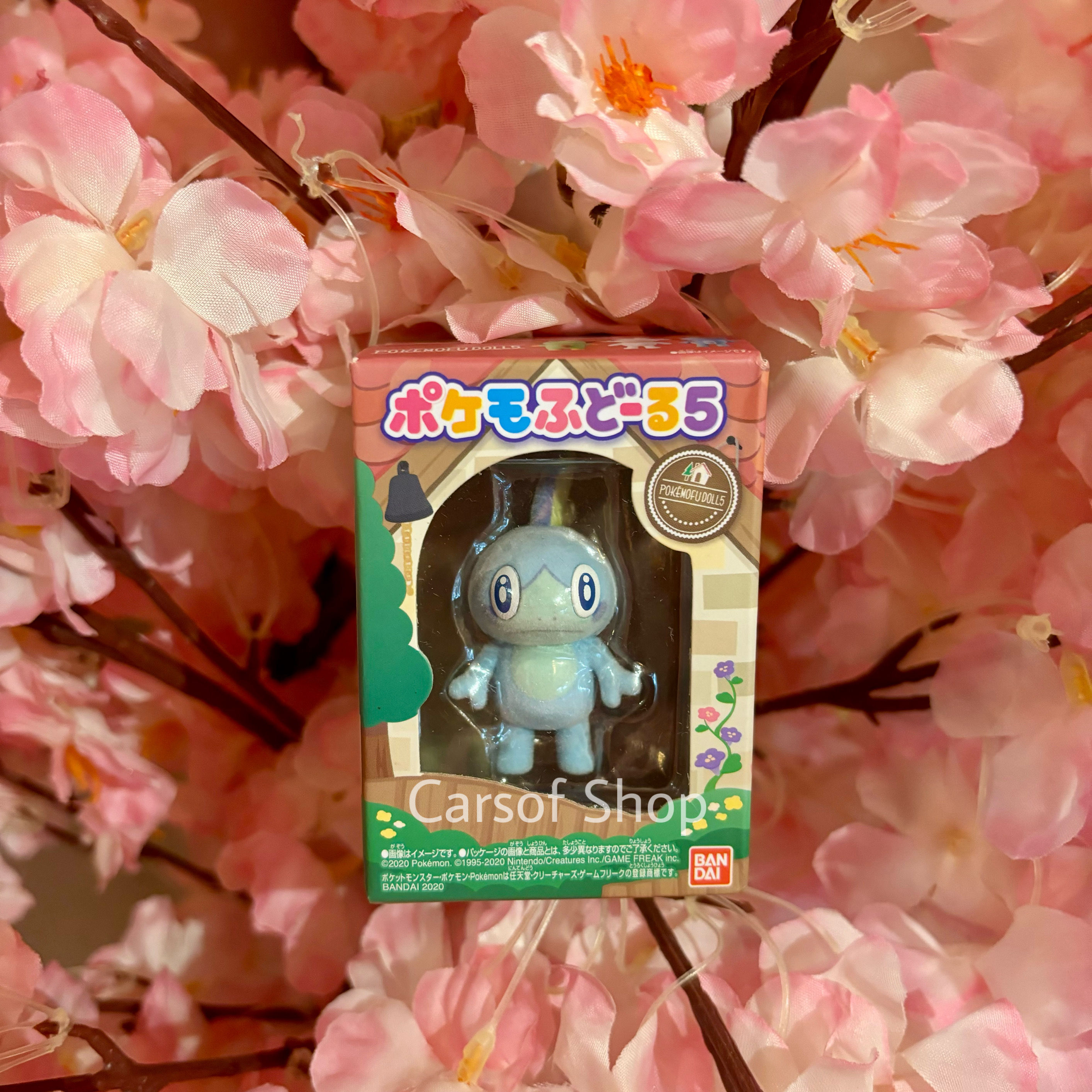 Figura flocada, serie 5 Pokemon- Sobble