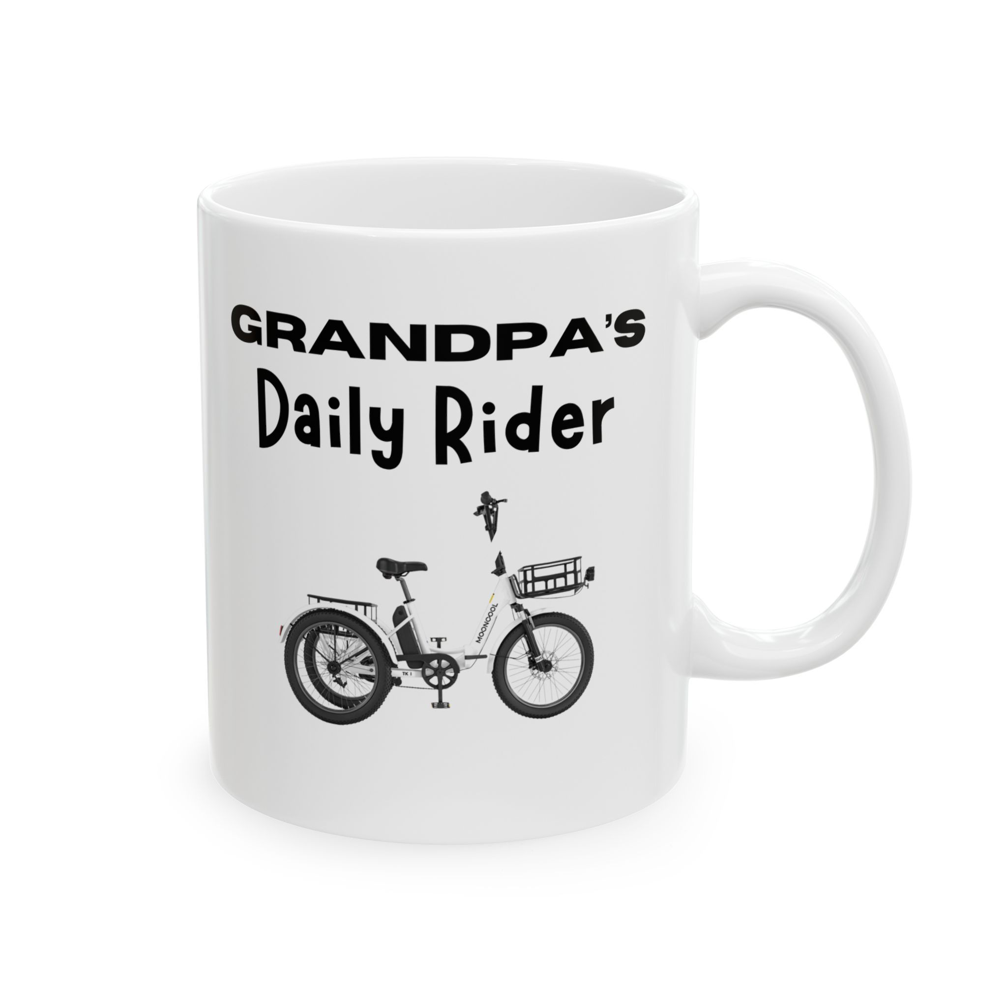Grandpa's Daily Rider Ceramic Mug, (11oz, 15oz)