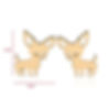 Thumbnail: Animal Necklace and Earring Set with Copper Chain