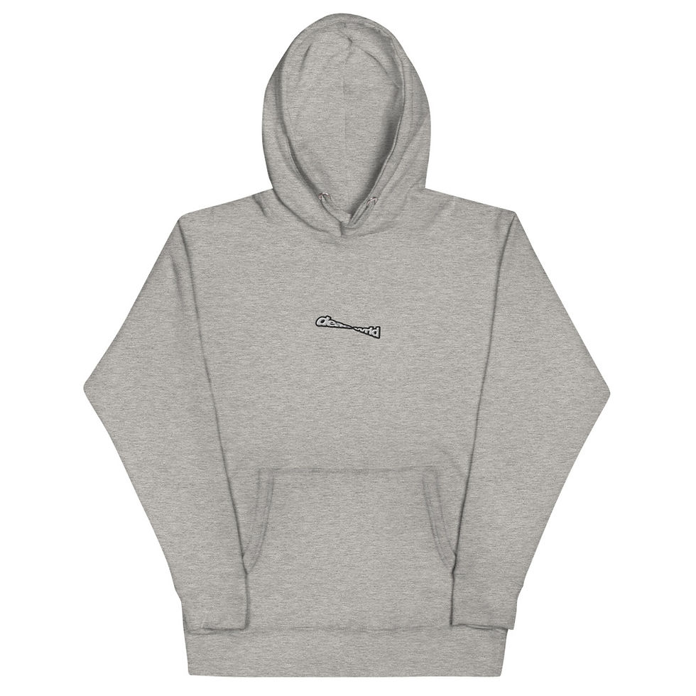 Thumbnail: dead wrld. Unisex Hoodie Twisted Logo