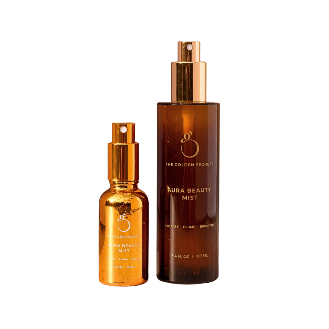 Golden Secrets: Aura Beauty Mist