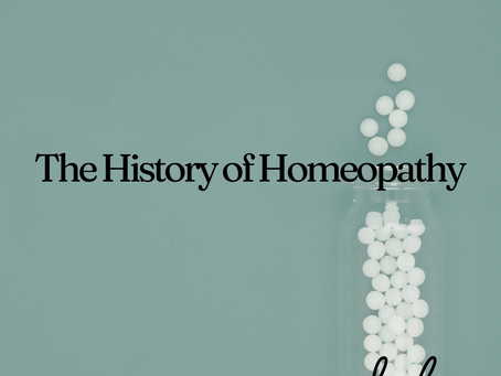 The History of Homeopathy
