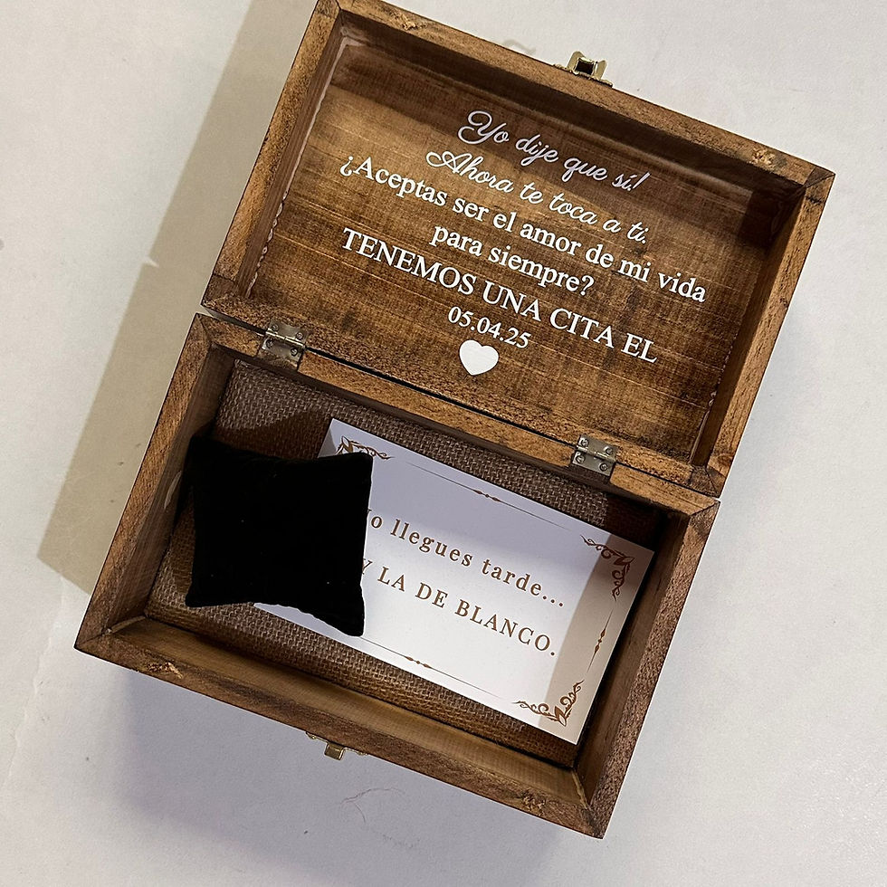 Miniatura: Caja Para Reloj de Compromiso