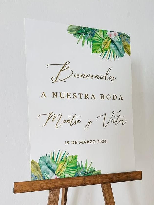 Miniatura: Bienvenida Blanco/Color