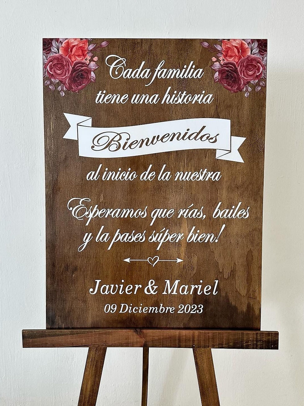 Miniatura: Bienvenida en Madera