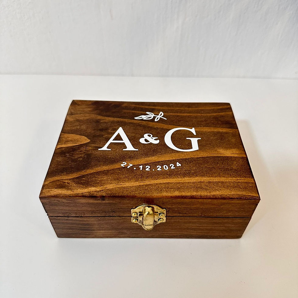 Miniatura: Cajas para arras y anillos de boda