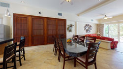 Ocean view dining table