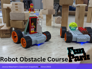 Robot Obstacle Course Fun Park