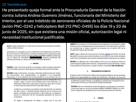 Cuando el poder vuela por encima de la ley