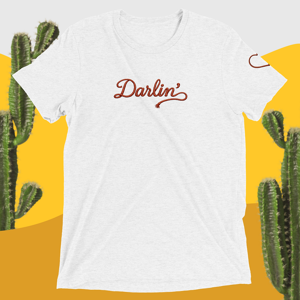 Thumbnail: Darlin' - Unisex short sleeve t-shirt