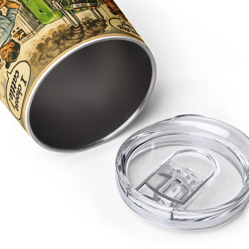 Thumbnail: Choose Cattle Wine Tumbler