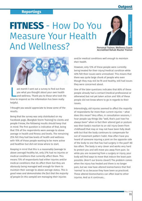 How Do You Measure Your Health and Wellness?