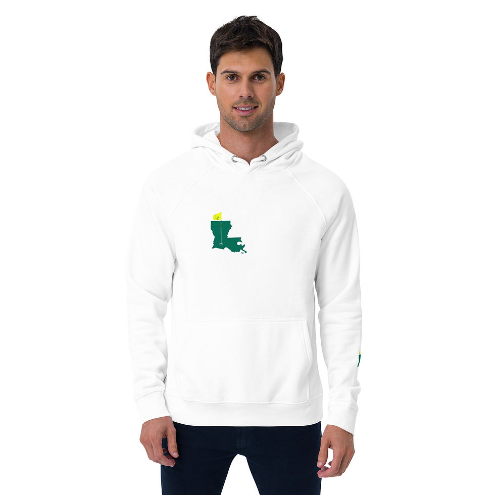 Miniatura: Sudadera unisex con capucha ecológica y manga raglán