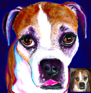 Max - custom pet portrait