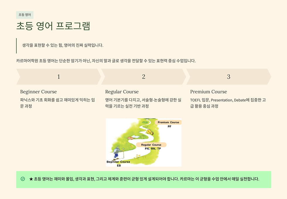 카르마초중영어