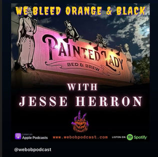 Painted Lady on 'we bleed orange & black' podcast