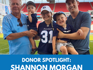 Donor Spotlight: Shannon Morgan - A Decade of Impact