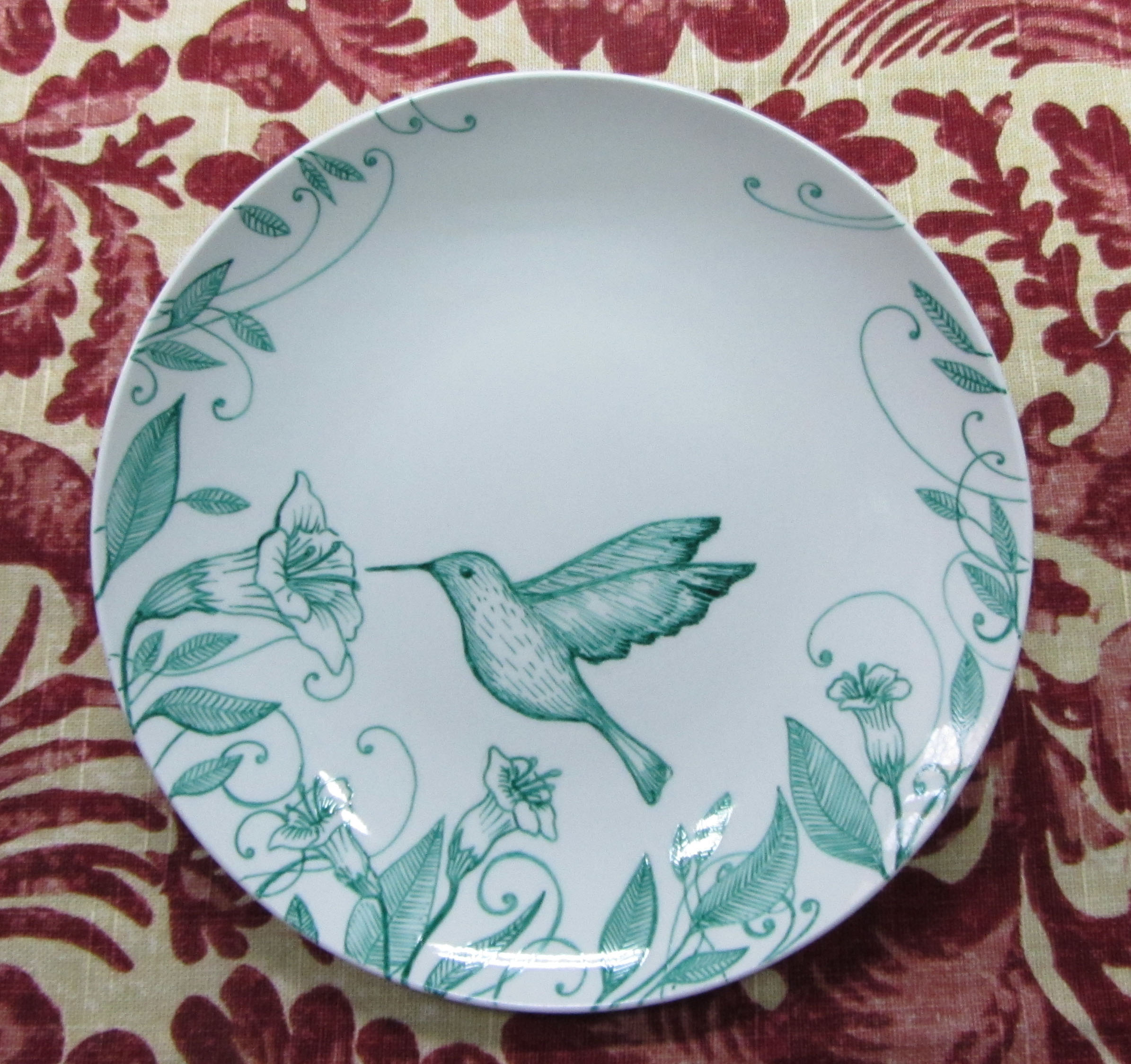 Plato colibrí
