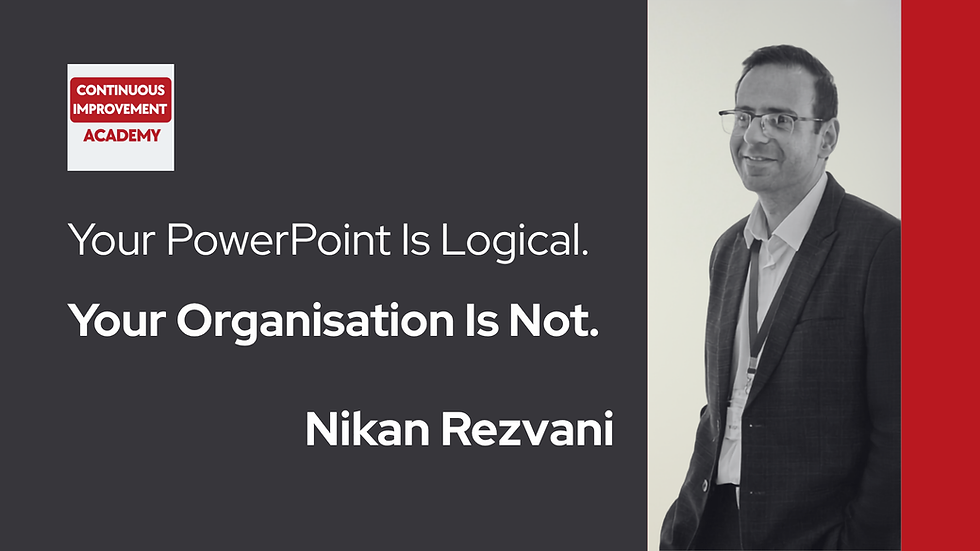 Your PowerPoint Is Logical. Your Organisation Is Not.