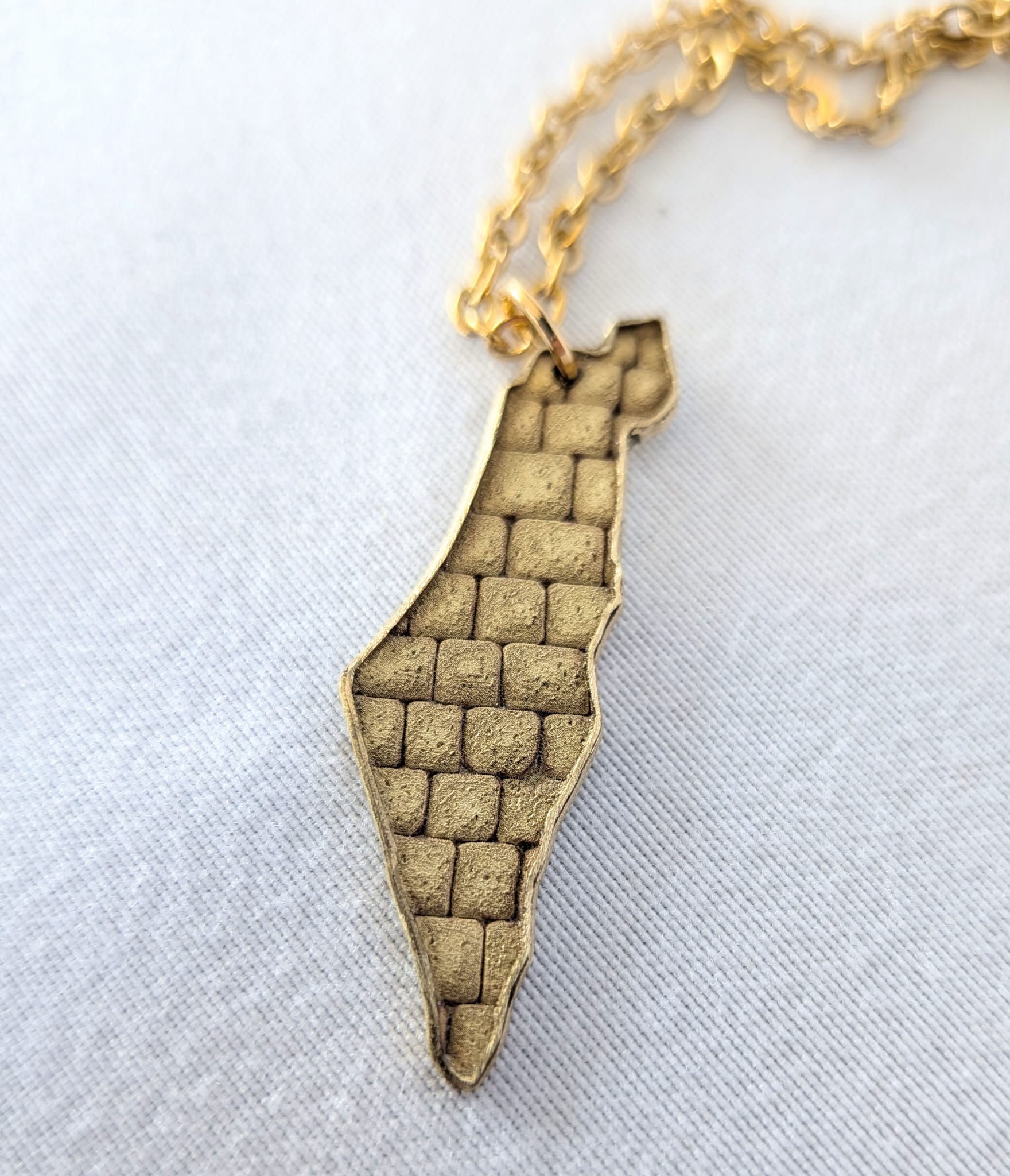 Israel kotel necklace