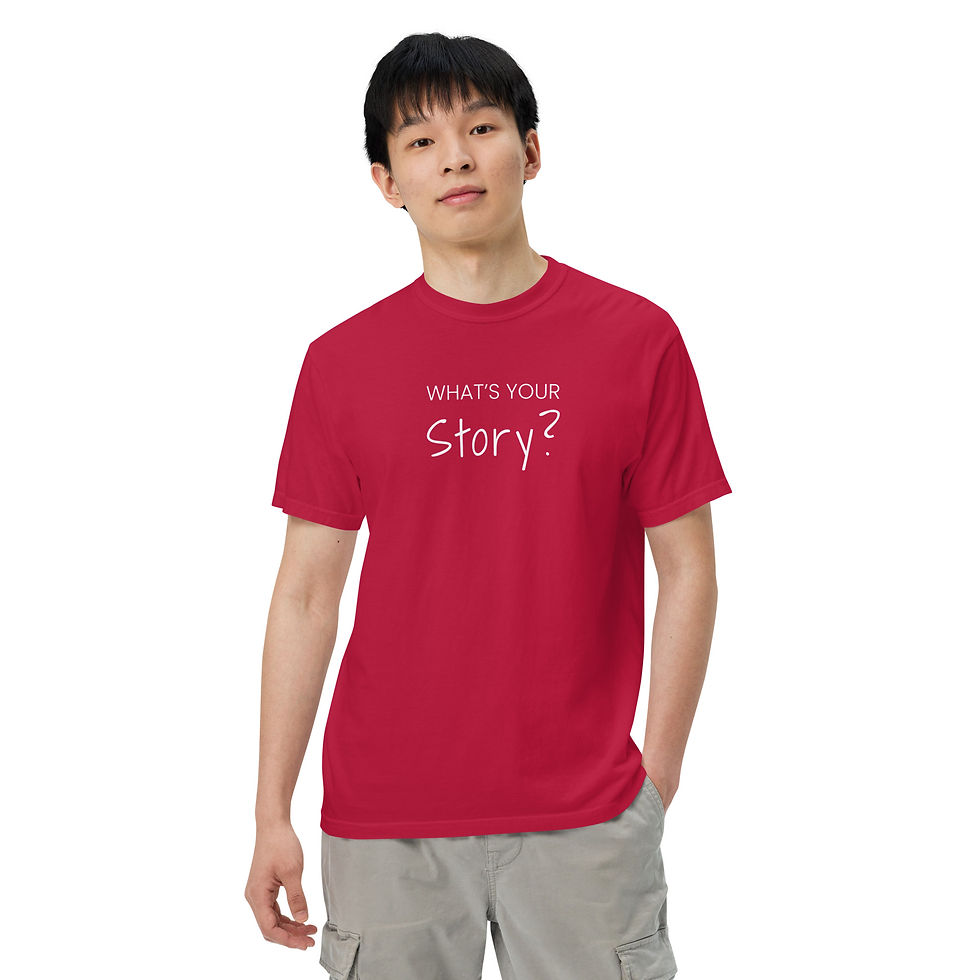 Thumbnail: Unisex garment-dyed heavyweight t-shirt