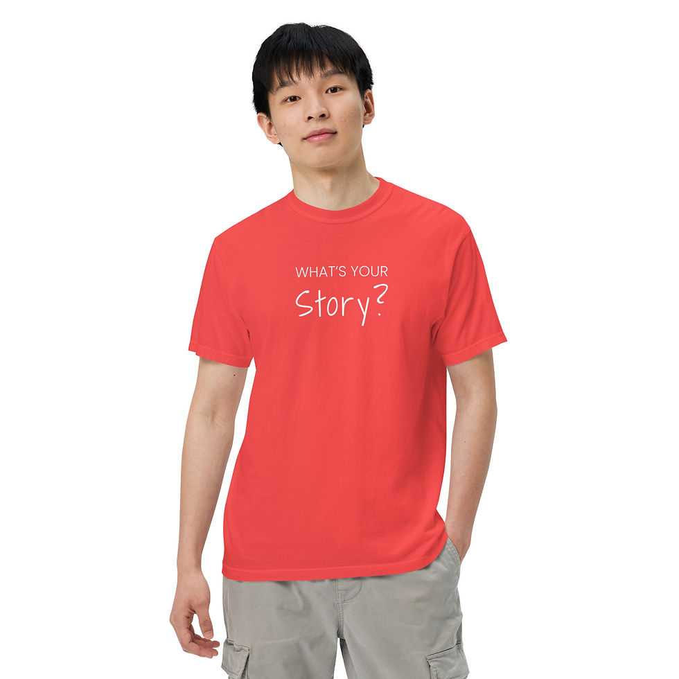 Thumbnail: Unisex garment-dyed heavyweight t-shirt