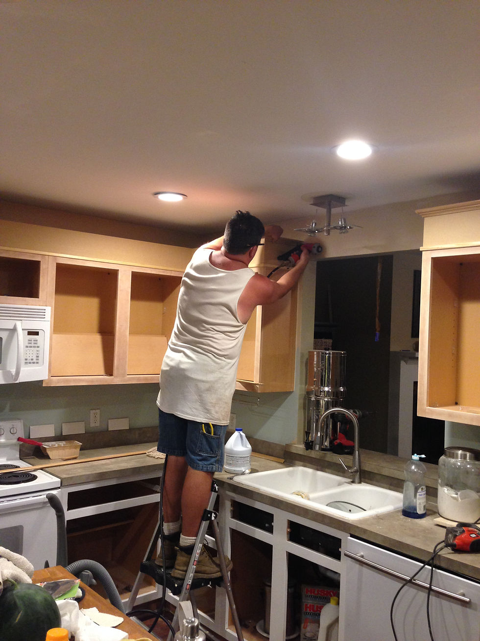 Adding Cabinet Mouldings