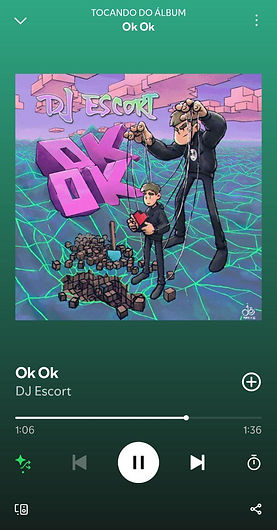 DJ Escort - Ok Ok, Spotify Capa