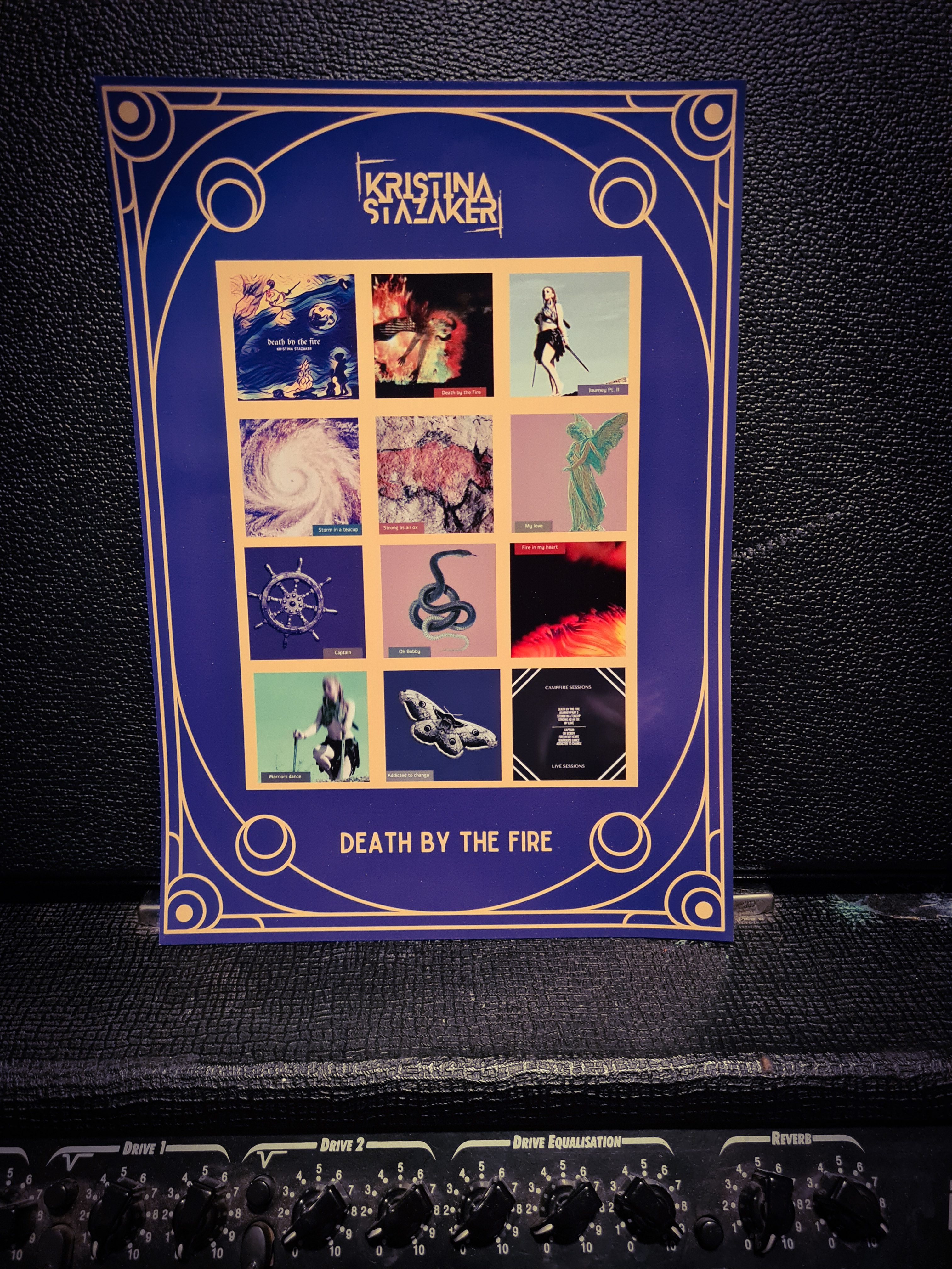 Death by the Fire -Special track poster