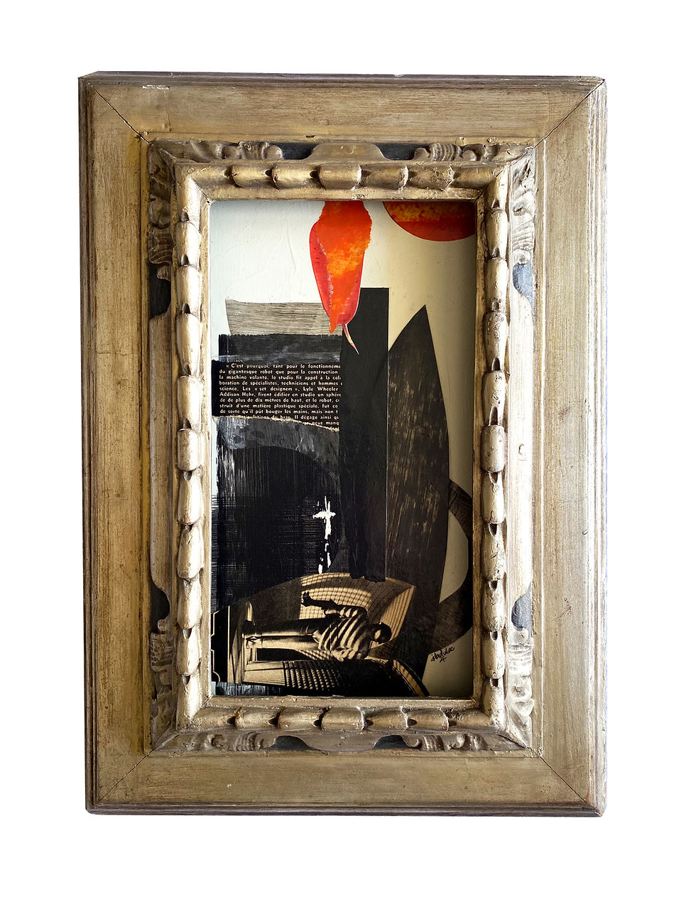 Collage mit Filmzeitschrift aus dem Jahr 1947