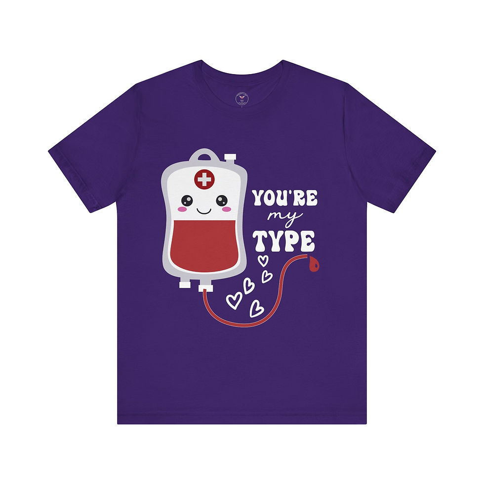 Miniatura: You're My Type Unisex Jersey Short Sleeve Tee