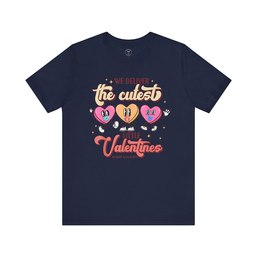 Miniatura: L&D Cutest Valentine's Unisex Jersey Short Sleeve Tee