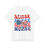 Miniatura: Red, White, & Blue Nurse Bows Unisex Jersey Short Sleeve Tee