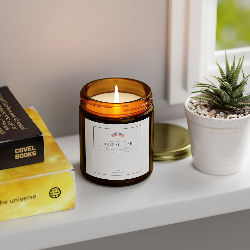 Thumbnail: Liberal Tears Scented Candles, Coconut Apricot Wax  9oz