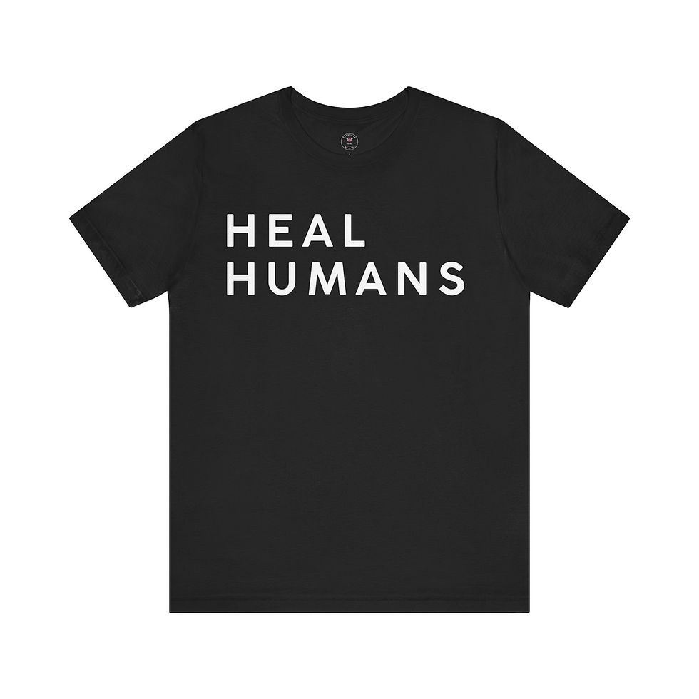 Miniatura: Heal Humans™ Unisex Jersey Short Sleeve Tee