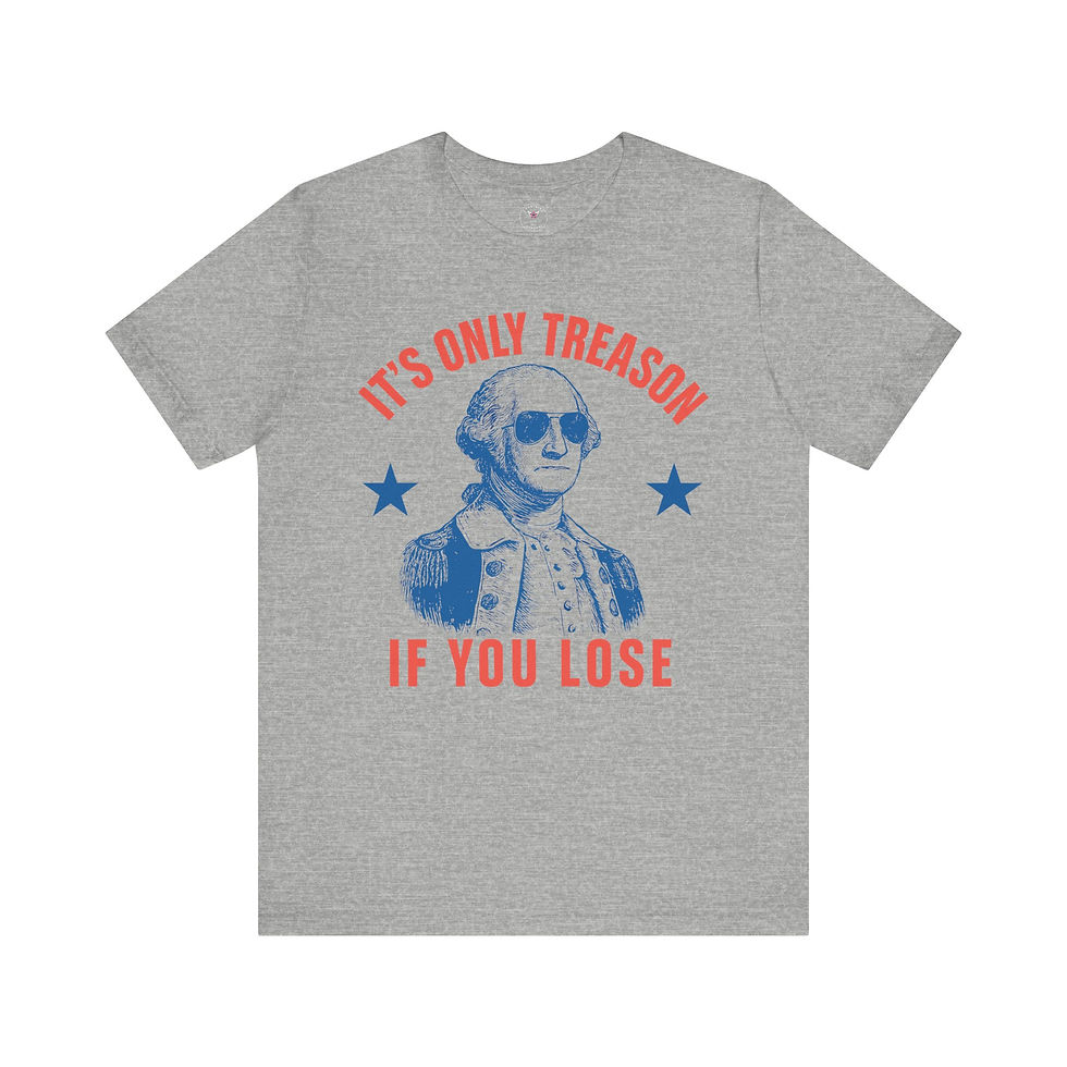 Miniatura: It's Only Treason If You Lose Unisex Jersey Short Sleeve Tee