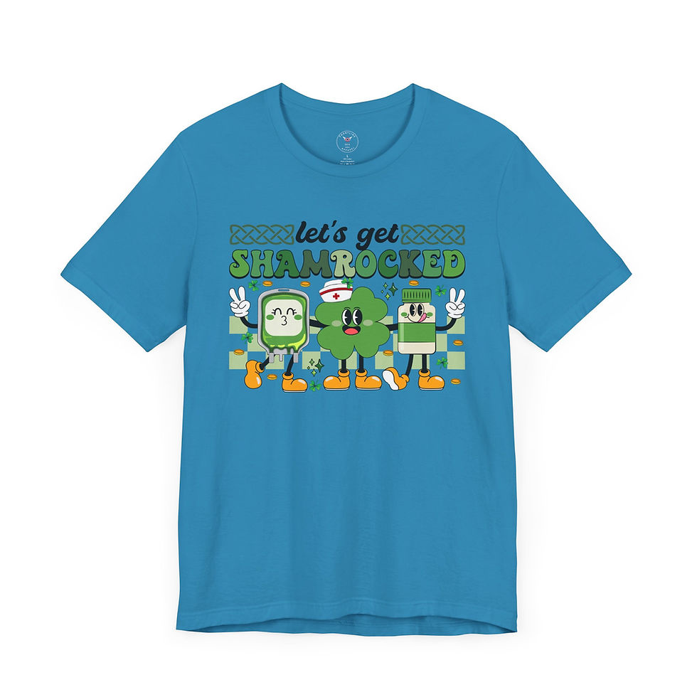 Miniatura: Let's Get Shamrocked Unisex Jersey Short Sleeve Tee