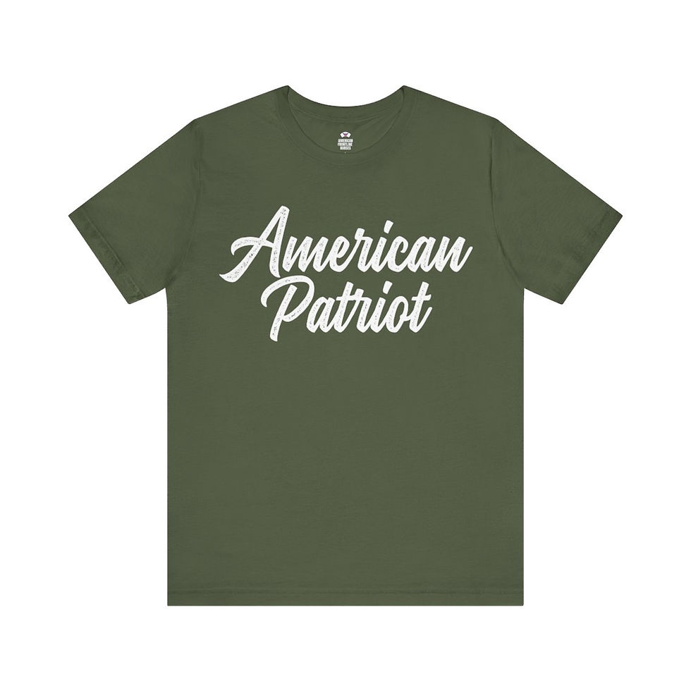 Thumbnail: American Patriot Unisex Jersey Short Sleeve Tee