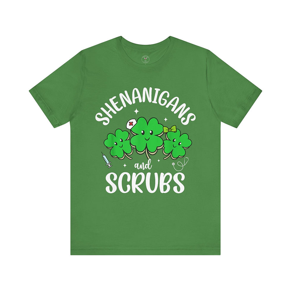 Miniatura: Shenanigans & Scrubs Unisex Jersey Short Sleeve Tee