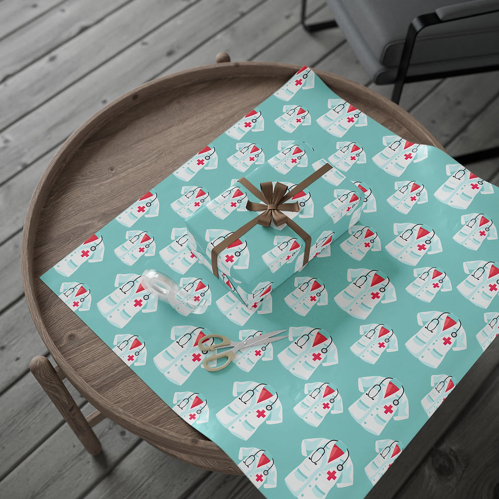 Miniatura: Medical Coat Wrapping Paper
