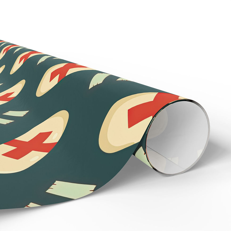 Miniatura: Red Cross Pills 2 Wrapping Paper