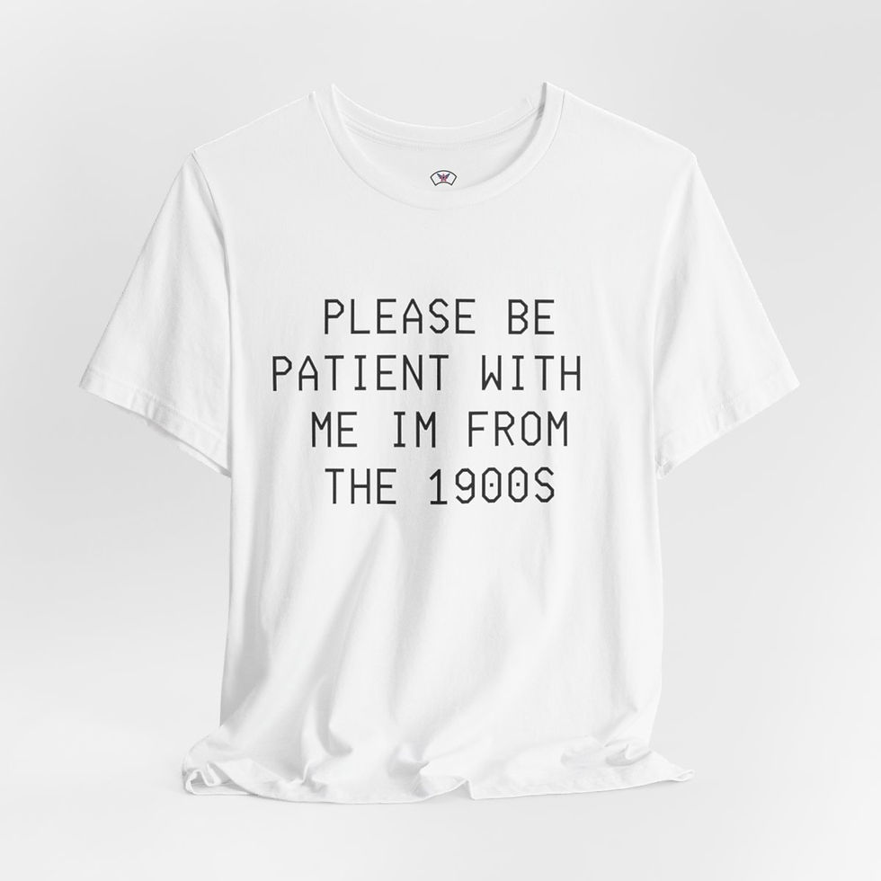 Miniatura: I'm From the 1900s Unisex Jersey Short Sleeve Tee
