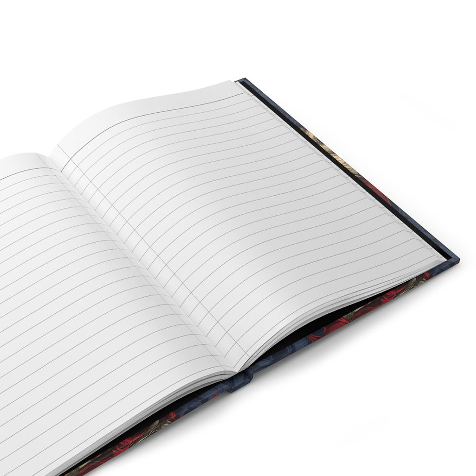 Thumbnail: Dark Hearts Hardcover Journal Matte