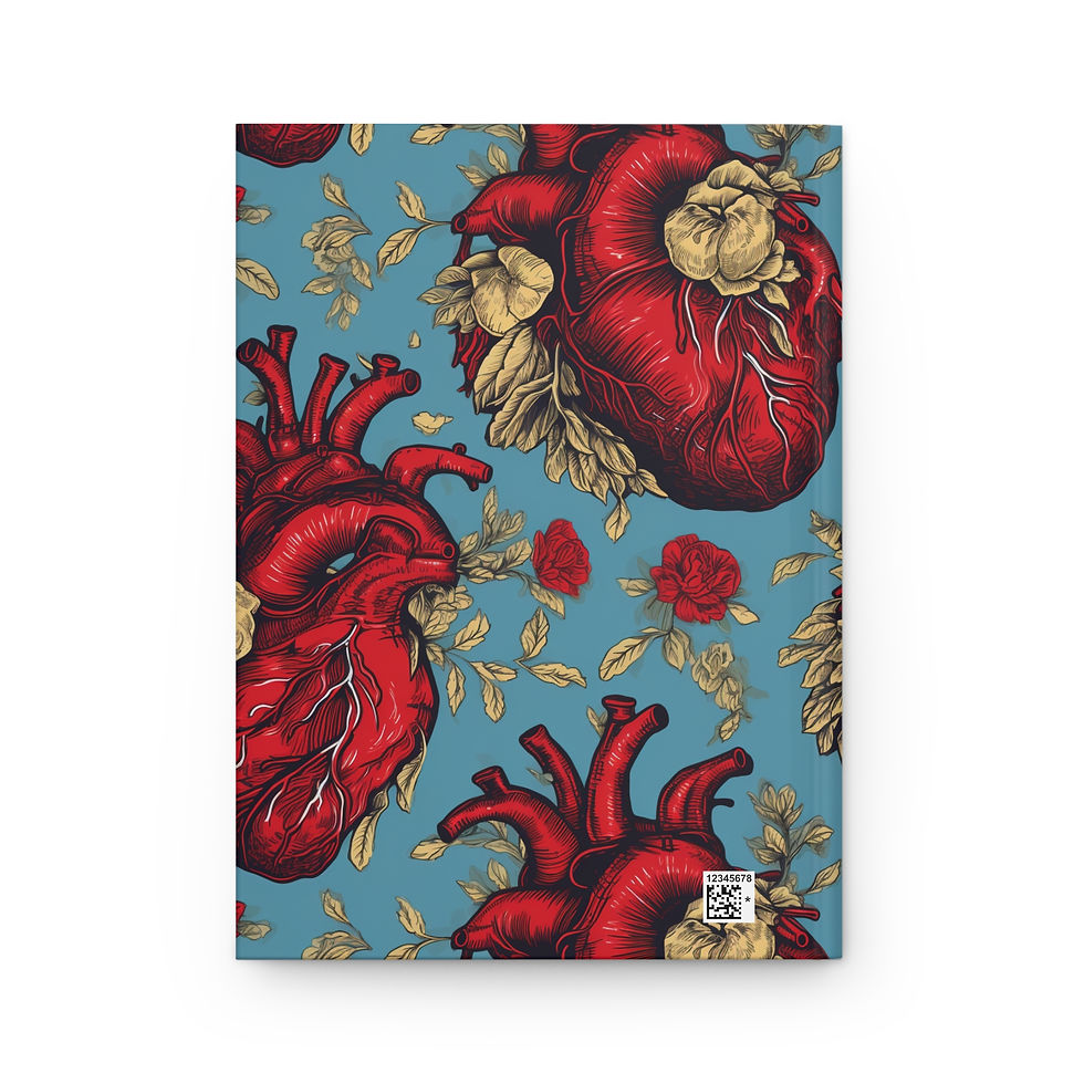 Thumbnail: Dark Hearts 6 Hardcover Journal Matte